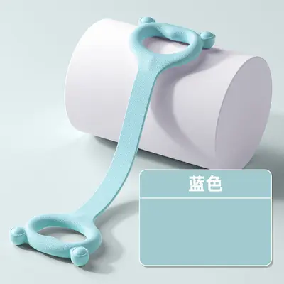 Figure-8 Fitness Resistance Band Chest Expander for Shoulders and Back - 11