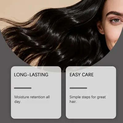 GleamXi Onion Shine Hair Oil Smooth Silky Hair Frizz Control