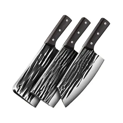 Stainless steel kitchen knife set, 3-piece
