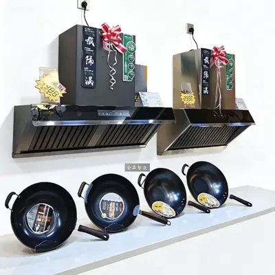 Acrylic Transparent Induction Cooktop Display Stand for Woks and Griddle Pans - 5