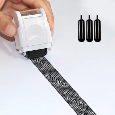 Neutral Cylinder Type Privacy Seal for Pen Surface Protection, Single-Cap - 12
