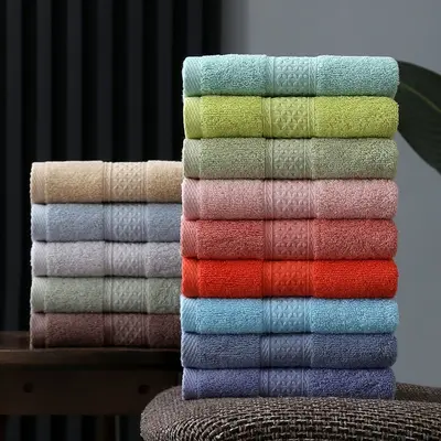 100% Baumwoll-4er Handtuch-Set saugfähig - 3