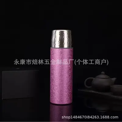 Titanium-Coated Double-Wall Insulated Tumbler, Gift Set - 7