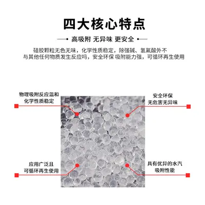 Transparent Silica Gel Desiccant Packet, 1g 2g 3g 5g 10g