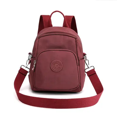 Damen-Freizeitrucksack im koreanischen Stil aus Oxford-Gewebe, auch als Handtasche tragbar - 7