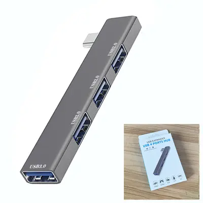 Laptop Aluminium Legierung 3.0 USB Multi-Interface Typ Erweiterungs Dockingstation kabellos HUB Hub Splitter - 12