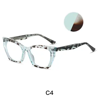 87332 Blue Light Blocking Square TR90 Eyeglass Frame - 10