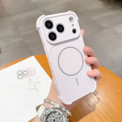 iPhone 17 Pro Max Hülle mit großem Sichtfenster, vier Ecken Airbag - 9