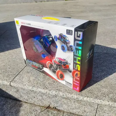 Alloy remote control climbing car four-channel colorful
