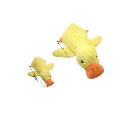 Plush Dog Toy, Chew-Resistant, Squeaky Sleep Companion - 6