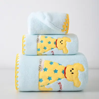 Hunde-Handtuch Set, 3-teilig, Korallensamt - 3