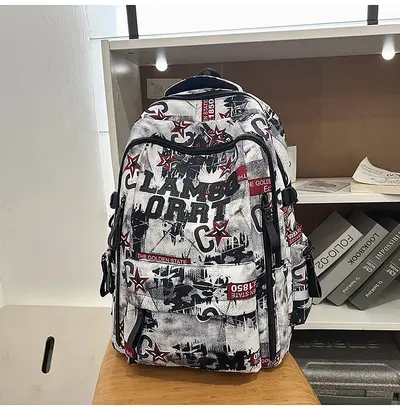 Lightweight School Backpack, Large Capacity, for High School Students - 7