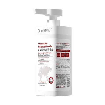 Aminosäure-Keratin-Shampoo, hydrolysiert, Kopfhautpflege, volumengebend
