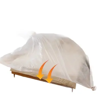 Extra Large Thickened Disposable Dust Cover Bed Sheet Full Coverage Elastic Drawstring Household Furniture Dormitory Dust-proof Cover Sofa - 5