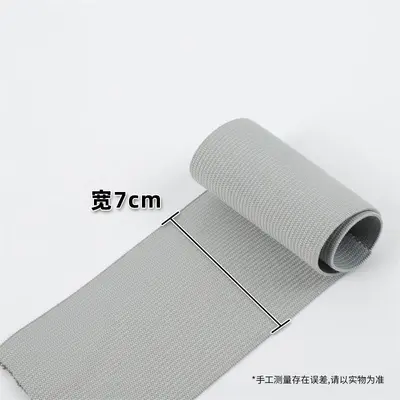 7 cm renkli elastik şerit bant, spor koruyucu ve giyim aksesuarı - 8