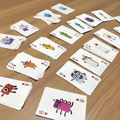 Children's English Math Number Learning Cards - 3