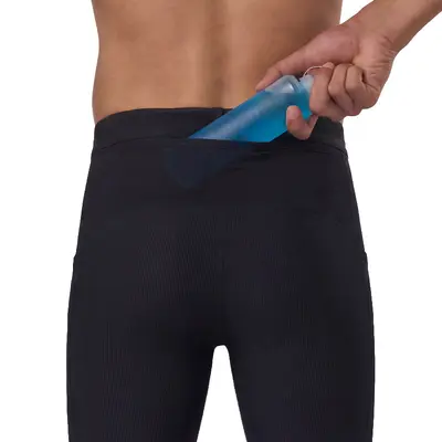 Men's Quick-Dry Sports Pants, Solid Color with Stripes