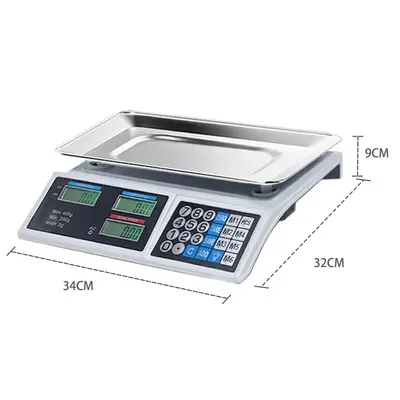 40kg platform elektronik terazi, model 809