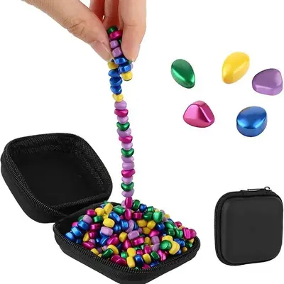 Magnetische bunte polierte Kleinmagnete, Lernspielzeug für Kinder