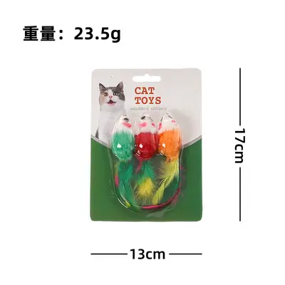 Durable Cat Toy Set for Boredom Relief - 8