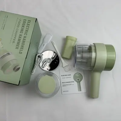 加特林切菜器厨房多功能手持无线料理机电动四合一搅蒜切片神器 - 7