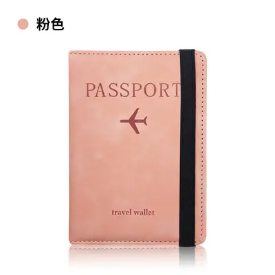 Sınır ötesi popüler deri kılıf pasaport tutucu hazır PU deri RFID pasaport çantası çok fonksiyonlu SIM kart belge çantası - 10