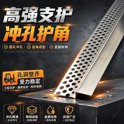 Hot-Dip Galvanized Perforated Corner Bead for Plaster