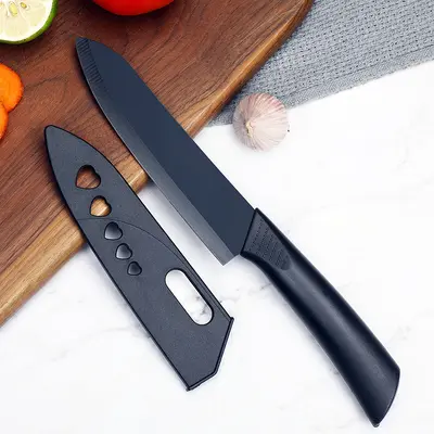 Kitchen knife and cutting board set - 9