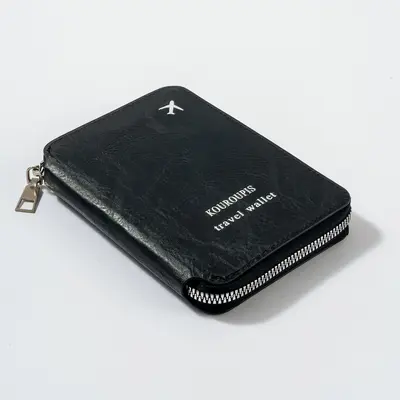 RFID passport holder with travel document storage - 8