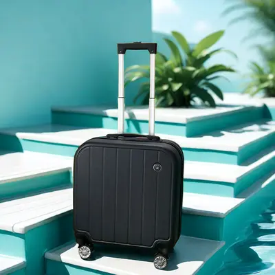 18 and 20 inch student rolling suitcase with lock - 7