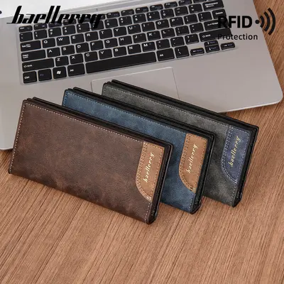 Baellerry Long Men's Wallet with RFID Protection - 5