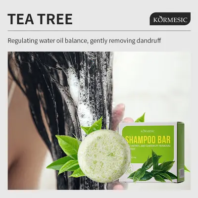KORMESIC植物洗发皂shampoo soap控油柔顺护理跨境外贸厂家批发