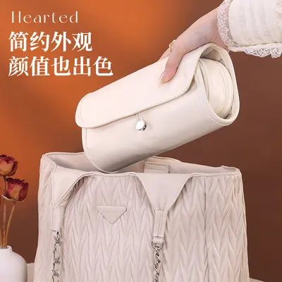 亚马逊PU化妆刷收纳包可折叠纹绣工具眉笔工具包旅行化妆刷包储物