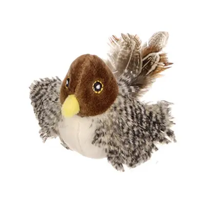 GiGwi Cat Toy, Realistic Chirping Bird with Cat Teaser Wand - 6