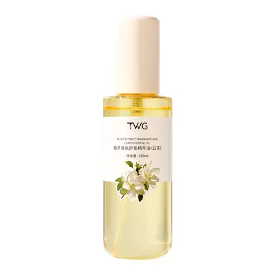 TWG White Tea Hair Serum, Rinse-Free, Anti-Frizz, Gardenia Scent - 6