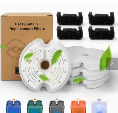 Replacement Filter for Pet Water Fountain, Stone Filter for Cat Water Dispenser - 9