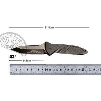 Microtech havacılık alüminyumlu katlanır EDC cep bıçağı