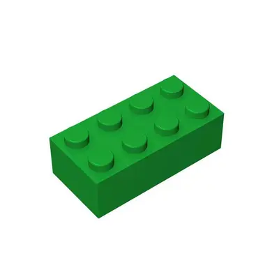 LEGO 3001 Uyumlu Kalın Tuğla Yapı Taşları, 2x4 Delikli, Küçük Parça - 10