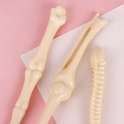 Korean Style Realistic Bone-Shaped Ballpoint Pen, Student Prize