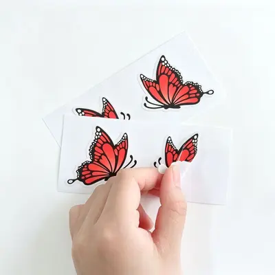 Reflektierende Autoaufkleber mit Cartoon-Motiv, magnetisch - 12