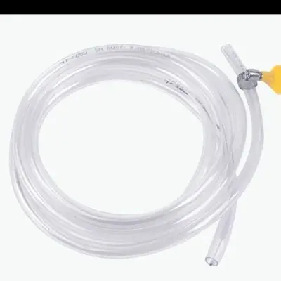 Underfloor Heating Manifold Drain Valve with Air Bleed Valve and Flexible Drain Hose - 12
