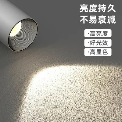 COB LED Track Spotlight, Surface-Mounted, for Retail Stores and Exhibitions