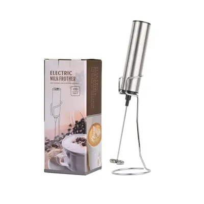 Rechargeable coffee frother electric household type egg beater milk lid frother handheld mini milk frother - 7