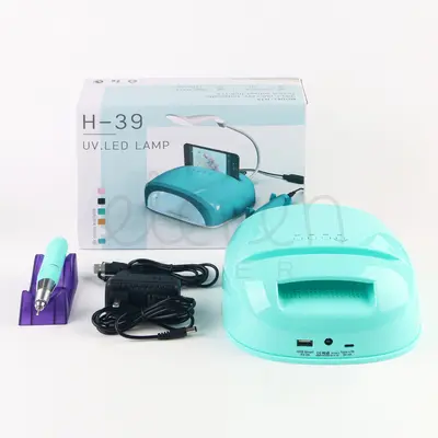 78W LED UV nail lamp model H39, nail dryer, phototherapy
