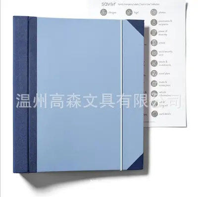 In Case I Go Missing Binder Manila-Taschen-Dokumentenmappe, Akkordeon-Dokumententasche - 11