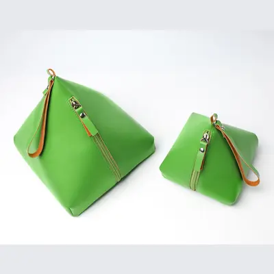 Dragon Boat Festival Gift PU Mini Bag with Triangle Organizer - 4