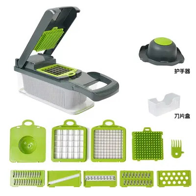 Cross-border Multifunctional Vegetable Chopper Kitchen Vegetable Grater Potato Shredder Slicer Vegetable Cutting Tool Vegetable Cutter - 10