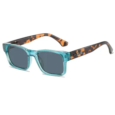 Retro Square Minimalist Unisex Sunglasses - 2