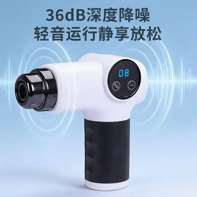 Mini Fascia Massage Gun with Multiple Heads, Electric Muscle Massager - 5