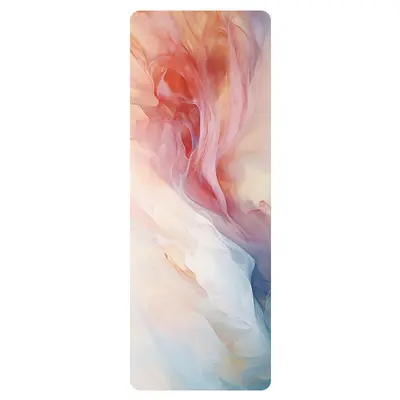 1.5mm Natural Rubber Suede Yoga Mat, Foldable Non-Slip Travel Mat - 12